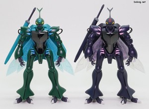 Dunbine HG Tod Dunbine - 프리미엄 반다이 온라인 한정판으로 발매된 HG 토카막 단바인과 함께.