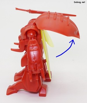 Dragonar 1/72 Dunbine Set 2 - 날개의 가동 (1/2)