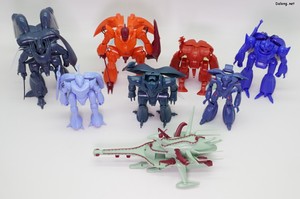 Dragonar 1/72 Dunbine Set 2 - 단바인 세트 1과 함께. (2/2)