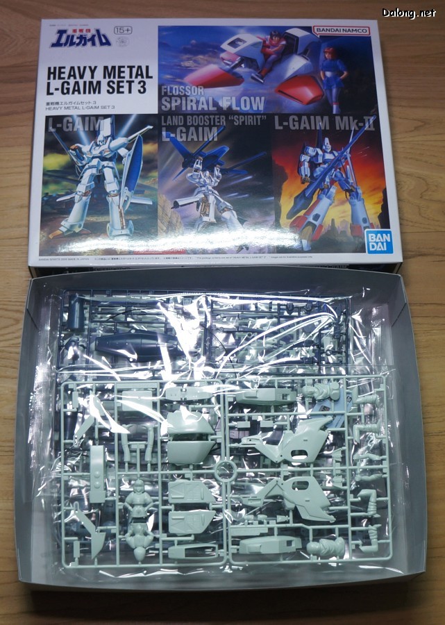 L-Gaim 1/144 Heavy Metal L-Gaim Set 3 - Information - Dalong.net