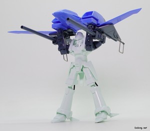 L-Gaim Heavy Metal L-Gaim Set 3 - 스피릿을 수송기 형태로 사용하여 매달려본 모습 (행잉 방식) (1/2)