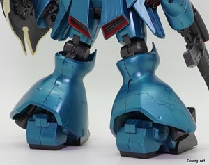 RE/100 1/100 ヤクト・ドーガ (ギュネイ・ガス機) [スペシャルコーティング] - 各部アップ (4/4)