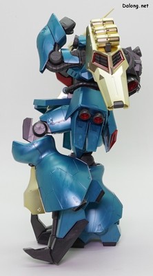 RE/100 1/100 ヤクト・ドーガ (ギュネイ・ガス機) [スペシャルコーティング] - 付属品・ファンネルギミック・可動域はすべて通常版と同じです。(4/4)