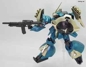 RE/100 1/100 ヤクト・ドーガ (ギュネイ・ガス機) [スペシャルコーティング] - ビーム・アサルトライフルポーズ (2/3)