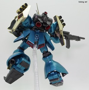 RE/100 1/100 ヤクト・ドーガ (ギュネイ・ガス機) [スペシャルコーティング] - ビーム・アサルトライフルポーズ (3/3)