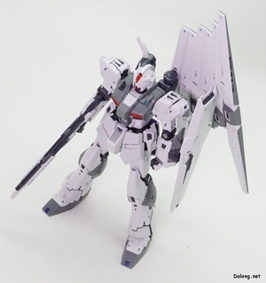 Side-F Nu Gundam (First Lot Color Ver.) - 다양한 각도에서 본 모습 (3/6)