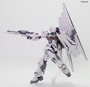 Side-F Nu Gundam (First Lot Color Ver.) - 빔라이플 포즈 (2/3)