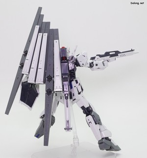 Side-F Nu Gundam (First Lot Color Ver.) - 빔라이플 포즈 (3/3)
