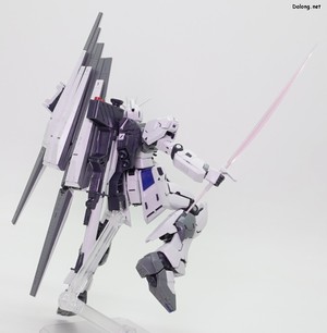 Side-F Nu Gundam (First Lot Color Ver.) - 빔사벨 포즈 (3/3)
