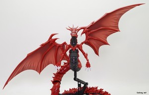 Figurerise Standard Slifer The Sky Dragon - 날개의 가동. 다행히 관절강도는 튼튼합니다. (1/2)