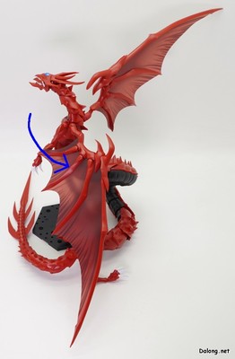 Figurerise Standard Slifer The Sky Dragon - 날개의 가동. 다행히 관절강도는 튼튼합니다. (2/2)