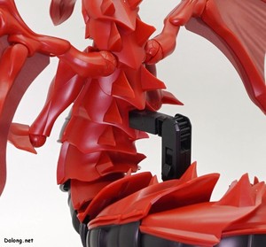 Figurerise Standard Slifer The Sky Dragon - 보다 안정감있게 전시하려면 등쪽으로 수평 고정하는게 조금 더 낫네요.