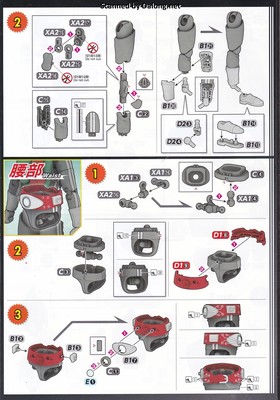 Figurerise Standard Masked Rider 1 - Manual (8/10)