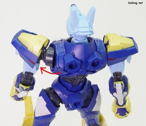 Figurerise Standard Magnagarurumon - Forward/backward shoulder articulation