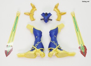 Figurerise Standard Magnagarurumon - To recreate Susanoomon, separate and prepare only these parts.