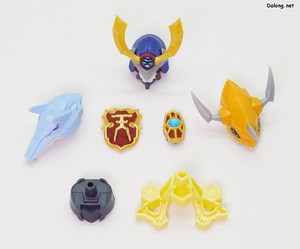 Figurerise Standard Magnagarurumon - Dedicated parts included in this kit for recreating Susanoomon. They apply to the head, both forearms, ch
