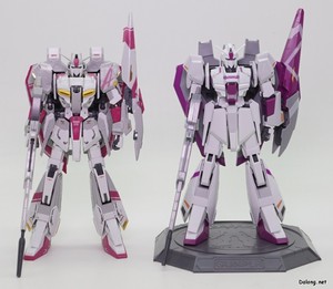 HGUC 제타건담 3호기 초기검증형 - 클럽G로 발매된 RG 제타건담 3호기와 함께.