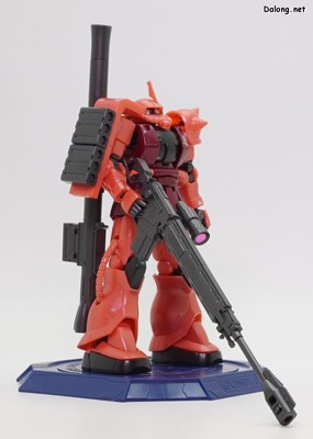 HG Char Aznable's Zaku II [Metalic] - Various angles (5/6)