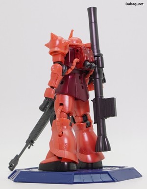 HG Char Aznable's Zaku II [Metalic] - Various angles (6/6)