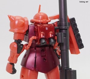 HG Char Aznable's Zaku II [Metalic] - Detail shots (2/4)