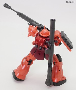 HG Char Aznable's Zaku II [Metalic] - Rifle shooting pose (3/3)
