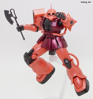 HG Char Aznable's Zaku II [Metalic] - Heat Hawk pose (1/2)