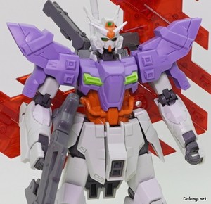 HG 1/144 ガンダムベース限定 ムーンガンダム (ロング・ライフル装備) - 各部アップ (1/4)