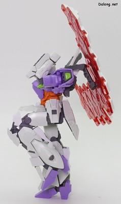 HG 1/144 ガンダムベース限定 ムーンガンダム (ロング・ライフル装備) - 可動域は従来と同じです。