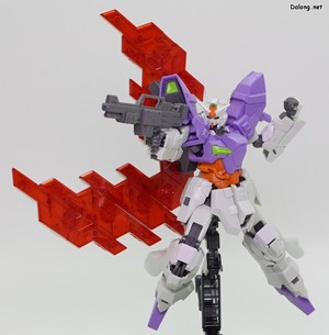 HG 1/144 ガンダムベース限定 ムーンガンダム (ロング・ライフル装備) - ビームライフルポーズ (1/2)