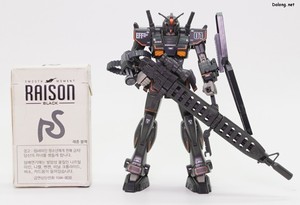 Gundam Base Gundam FSD (with Prototype Long-Range Beam Rifle) - 담배갑과의 크기 비교