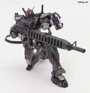 Gundam Base Gundam FSD (with Prototype Long-Range Beam Rifle) - 무릎앉아 롱 레인지 빔라이플 사격 포즈 (2/3)
