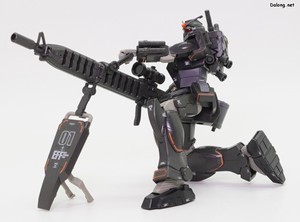 Gundam Base Gundam FSD (with Prototype Long-Range Beam Rifle) - 실드를 받침대로 사용한 롱 레인지 빔라이플 사격 포즈 (3/3)