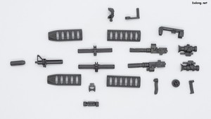 Gundam Base Gundam FSD (with Prototype Long-Range Beam Rifle) - 시작형 롱 레인지 빔라이플 부품도