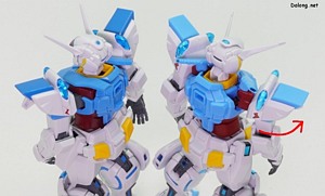 Gundam Base G-Self Perfect Pack [Reconguista in G the Movie Ver.] - 어깨 관절구조가 바뀌면서, 전후/상하 가동 기믹도 개선되었네요. (1/2)