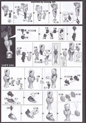 Gundam Base G-Self Perfect Pack [Reconguista in G the Movie Ver.] - Manual (5/10)