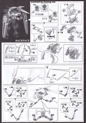 Gundam Base G-Self Perfect Pack [Reconguista in G the Movie Ver.] - Manual (7/10)