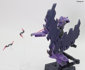 HGUC 발길 (건담 헤드 & 사이코 플레이트 탑재형) - 빔 토마호크 + 버터플라이 엣지 포즈 (3/3)