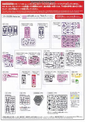 HGUC 발길 (건담 헤드 & 사이코 플레이트 탑재형) - Manual (2/4)