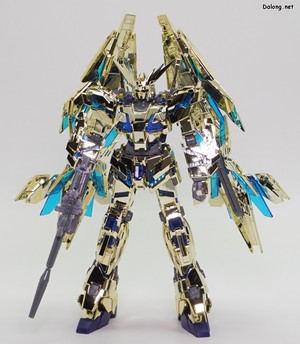 HGUC 유니콘 건담 3호기 페넥스 (디스트로이 모드) 골드 & 실버 세트 - 다양한 각도에서 본 HGUC 페넥스 골드 코팅 (1/6)
