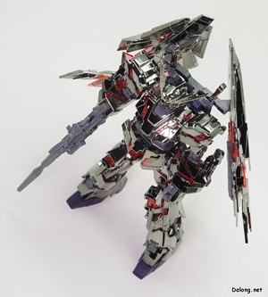 HGUC 유니콘 건담 3호기 페넥스 (디스트로이 모드) 골드 & 실버 세트 - 다양한 각도에서 본 HGUC 페넥스 실버 코팅 (3/6)
