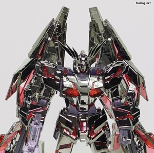 HGUC 유니콘 건담 3호기 페넥스 (디스트로이 모드) 골드 & 실버 세트 - 실버 코팅 부분 상세샷 (1/4)