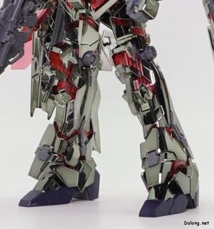 HGUC 유니콘 건담 3호기 페넥스 (디스트로이 모드) 골드 & 실버 세트 - 실버 코팅 부분 상세샷 (3/4)
