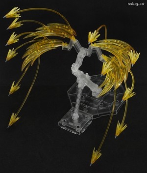 Gundam Base Xi Gundam / Pelelope Funnel Missile Effect Set - 크시건담 vs 페넬로페 판넬 미사일 이펙트 세트에 들어있던 것과 동일합니다. (2/2)