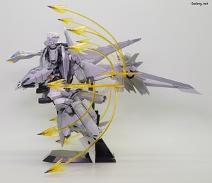 Gundam Base Xi Gundam / Pelelope Funnel Missile Effect Set - HGUC 아류제우스에 적용해본 모습 (5/7)
