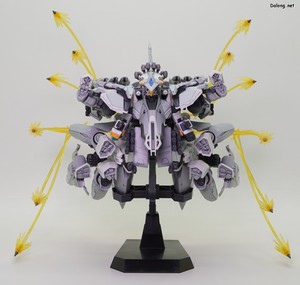 Gundam Base Xi Gundam / Pelelope Funnel Missile Effect Set - HGUC 아류제우스 플라이트 폼에 적용한 모습 (1/7)