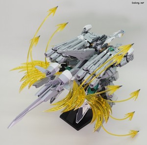 Gundam Base Xi Gundam / Pelelope Funnel Missile Effect Set - HGUC 아류제우스 플라이트 폼에 적용한 모습 (4/7)