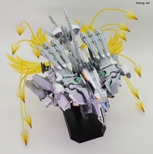 Gundam Base Xi Gundam / Pelelope Funnel Missile Effect Set - HGUC 아류제우스 플라이트 폼에 적용한 모습 (5/7)