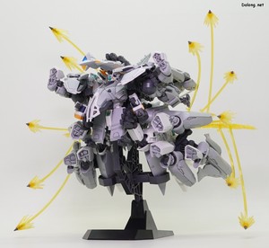 Gundam Base Xi Gundam / Pelelope Funnel Missile Effect Set - HGUC 아류제우스 플라이트 폼에 적용한 모습 (6/7)