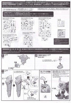 MG 자쿠 워리어 (라이브 콘서트 Ver.) - Manual (2/2)