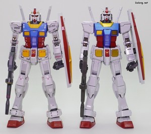 MG RX-78-2 Gundam Ver.3.0 [Titanium Finish] - Together with the standard release MG RX-78-2 Gundam Ver.3.0.